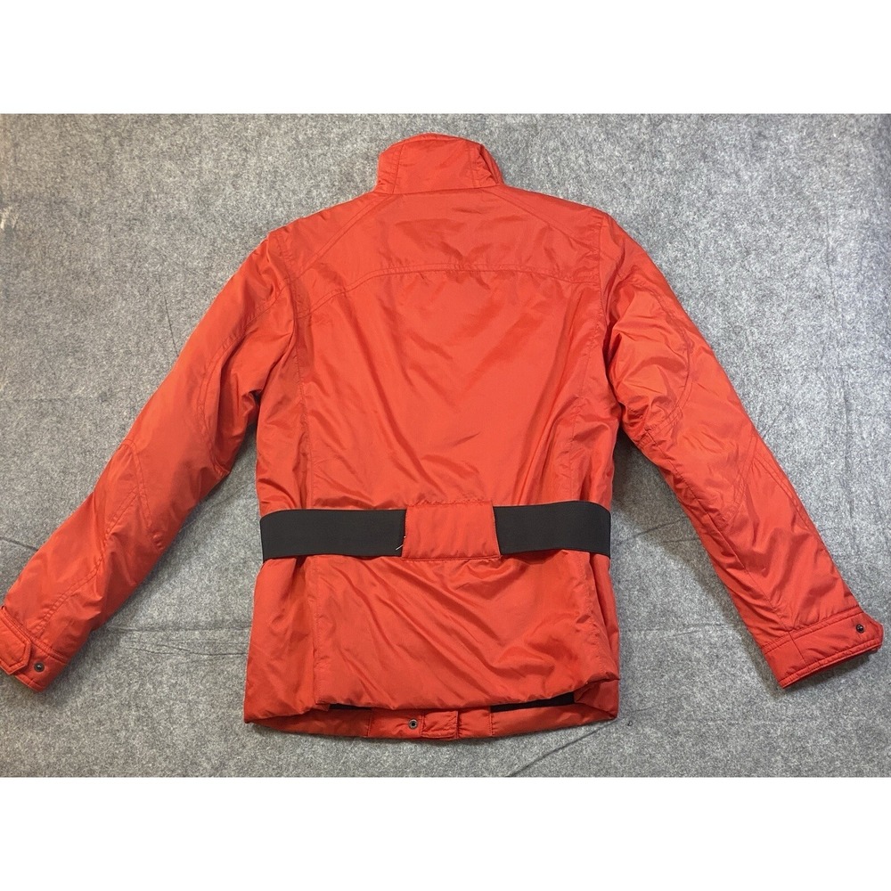 Lauren Ralph Lauren Red Ripstop Utility Jacket Belted LRL Puffer Coat Mens Small - Picture 12 of 12